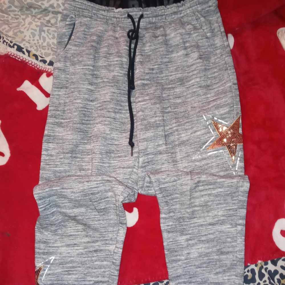 Victoria secret pink bling joggers
